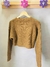 Cropped Tricô Talia Mousse - loja online