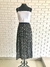 Imagem do Saia Midi Floral Preto Lana