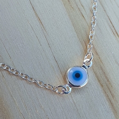 Pulseira Olho Grego Branca - comprar online