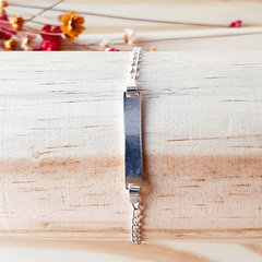 Pulseira de Plaquinha Infantil - comprar online