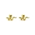 Piercing Labret Aço Cirúrgico Dourado Cobra