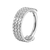 Piercing Argola Clicker Titânio Cravejado Duplo ou Triplo - Ganso Shop