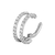 Piercing Titânio Argola Clicker Dupla Cravejada - comprar online