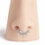 Piercing Argola Click Aço Cirúrgico 5 Pétalas Cores - loja online