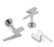 Labret Piercing Titânio Raio Rosca Interna - comprar online