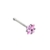 Piercing Nostril Rosa Girly Y2K Zircônia Pink