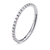 Piercing Argola Titânio Zircônia Cravejada Clicker - Ganso Shop