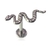 Piercing Titânio Labret Cobrinha Cobra Snake - Ganso Shop