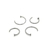 Piercing Titânio G-Ring Nostril Cores - loja online
