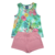 CONJUNTO ESTAMPADO CANGURU E FLORES REGATA PIPA - KDSOSO Kids Moda Infantil