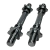 2 Mancuernas Cromadas 30mm Con Topes a Rosca