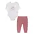 Conjunto Baby Inverno Body Pelúcia e Calça Plush Terracota Le Bhua na internet
