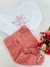 Conjunto Baby Inverno Body Pelúcia e Calça Plush Terracota Le Bhua