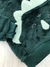 Conjunto de inverno para bebê menino com capuz pelúcia e calça plush, em cores escuras. LB15934