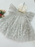 Vestido Infantil Menina Tule Bordado Milon- 2000424