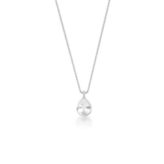 Colar Pr gota zirconia cristal na internet