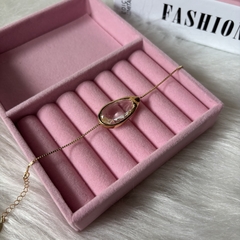 Pulseira Cristal Dourada. - comprar online