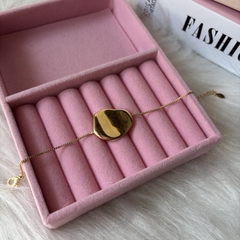 Pulseira Oval Dourada. - comprar online