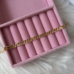Pulseira Corrente Dourada.