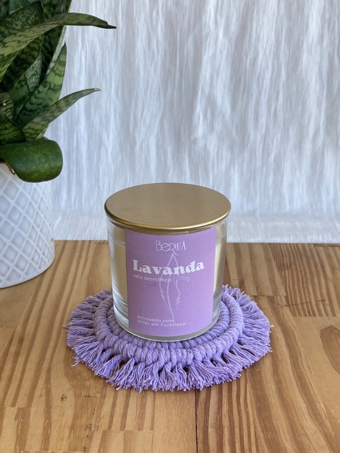 Vela Aromática Lavanda 170g - comprar online