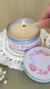 Vela Aromática Gengibre e Jasmim + Tapetinho de Macramê - comprar online