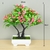 Plantas decorativas artificiais, lindas miniaturas