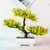 Plantas decorativas artificiais, bonsai e vasos decorativos