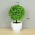 Vaso de plantas artificiais, miniaturas