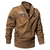 Jaqueta masculina adulto estilo militar, piloto com bandeiras.