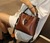 Bolsa casual elegante em couro -Luxo na internet