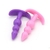 Plug Anal em Silicone Escalonado com Alça M - comprar online