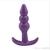 Plug Anal em Silicone Escalonado com Alça M