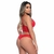 Conjunto Fio Dental em Renda Flor com Strappy e Lacinho Hot Love - comprar online
