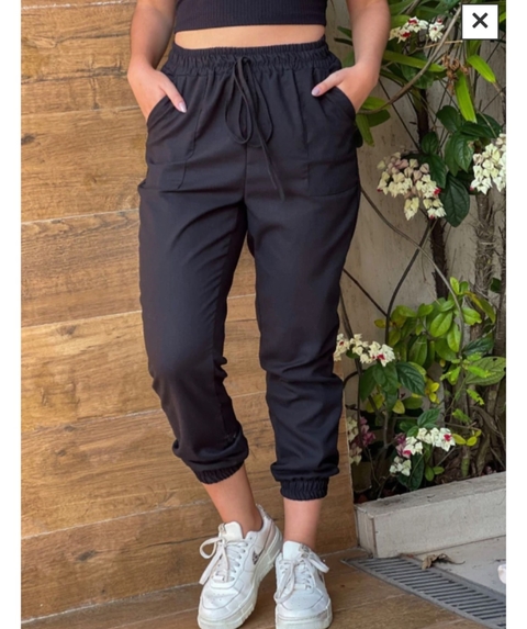 CALÇA JOGGER LINHO