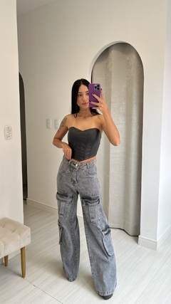 CALÇA CARGO ESTONADA - 4 BOLSOS - N A G • S T O R E