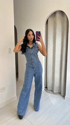 MACACÃO JEANS LETICIA - loja online