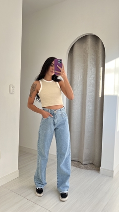 Calça Wide Leg Lais - estonada na internet