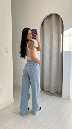 Calça Wide Leg Lais - estonada - comprar online