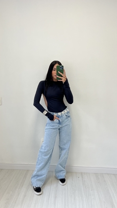 CALÇA PG - WIDE LEG LAVAGEM CLARA - N A G • S T O R E