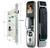 Fechadura Slim Eletrônica Tuya Smart com Face ID, Monitor de Câmera, Senha, Digital, Tag e chave - comprar online