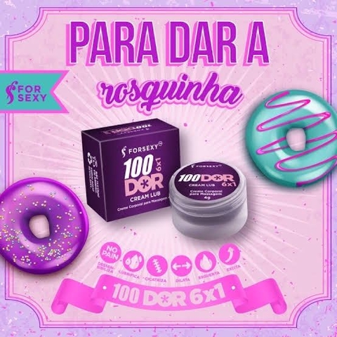 100DOR Dessensibilizante Esquenta Cream Lub 4g For Sexy