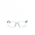 Armação Ray Ban Cinza Translúcido e Verde Ciano - RB 1595L 3824 49X15 130