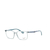 Armação Ray Ban Cinza Translúcido e Verde Ciano - RB 1595L 3824 49X15 130 na internet
