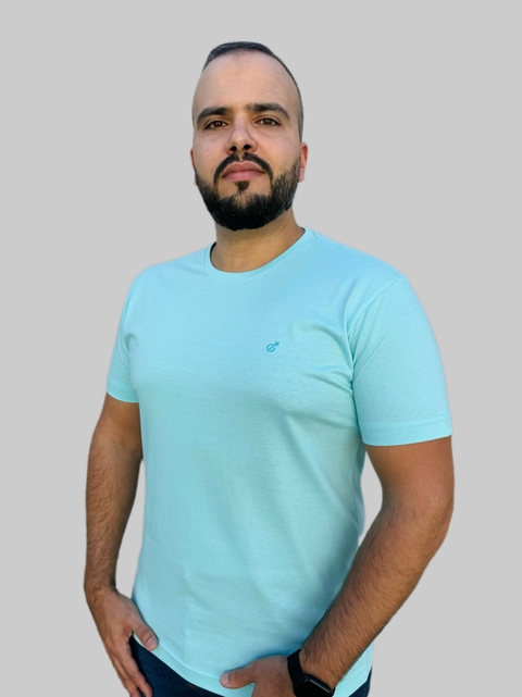 Camiseta Estivanelli Azul Água