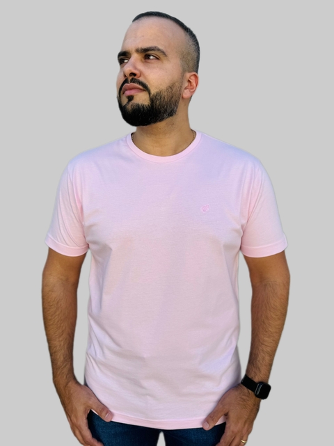 Camiseta Estivanelli Rosa Claro