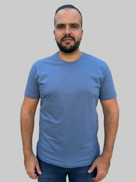 Camiseta Estivanelli Azul Aço