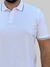 Polo Ogochi Branca Com Friso - Ale - For Men
