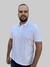 Polo Ogochi Branca Com Friso