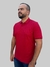 Polo Ogochi Vermelha Com Friso