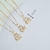Colar Casal Cristal Maior Banho Ouro 18k - comprar online